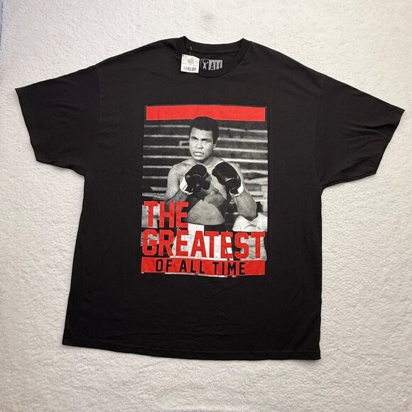 Muhammad Ali Greatest of All Time GOAT Graphic T-Shirt Boxing Streetwear 5XL NEW - Picture 2 of 6